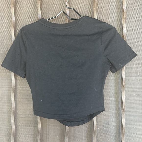 NWT Papermoon black corset tee, size small - Picture 8 of 8